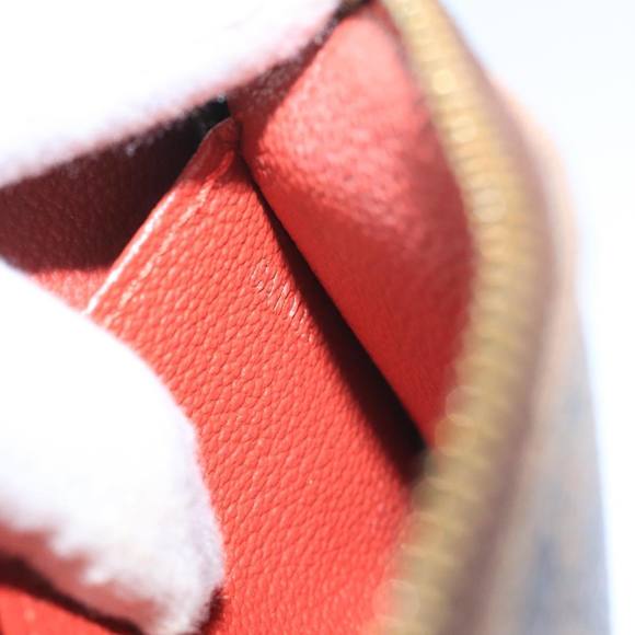 LOUIS VUITTON Damier Ebene Pochette Cosmetic PM Pouch N47516 LV Auth 109942 - Picture 12 of 16